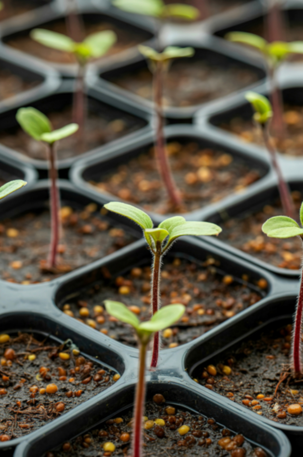Beginner Gardener seed starting
